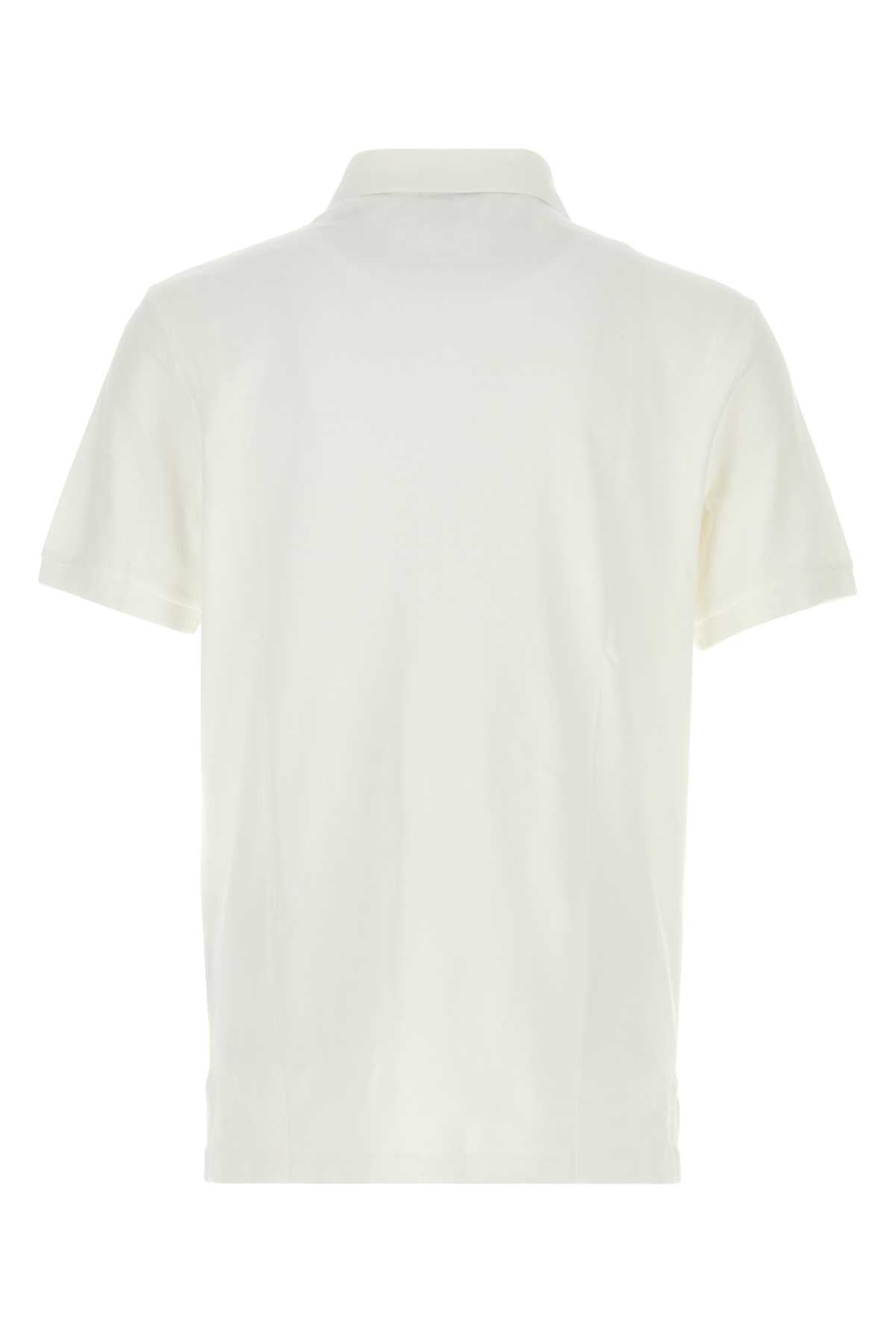 White Exterior: Cotton Polo