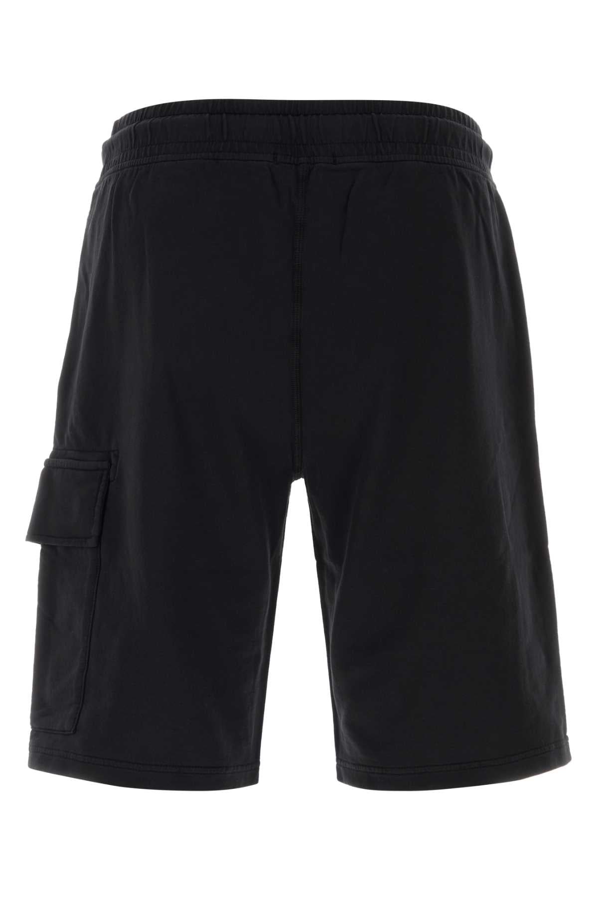 Black Exterior: Cotton Bermuda