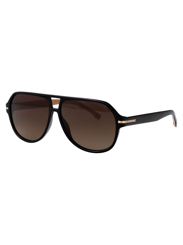 Boss 1507-S 807 Black Acetate Sunglasses