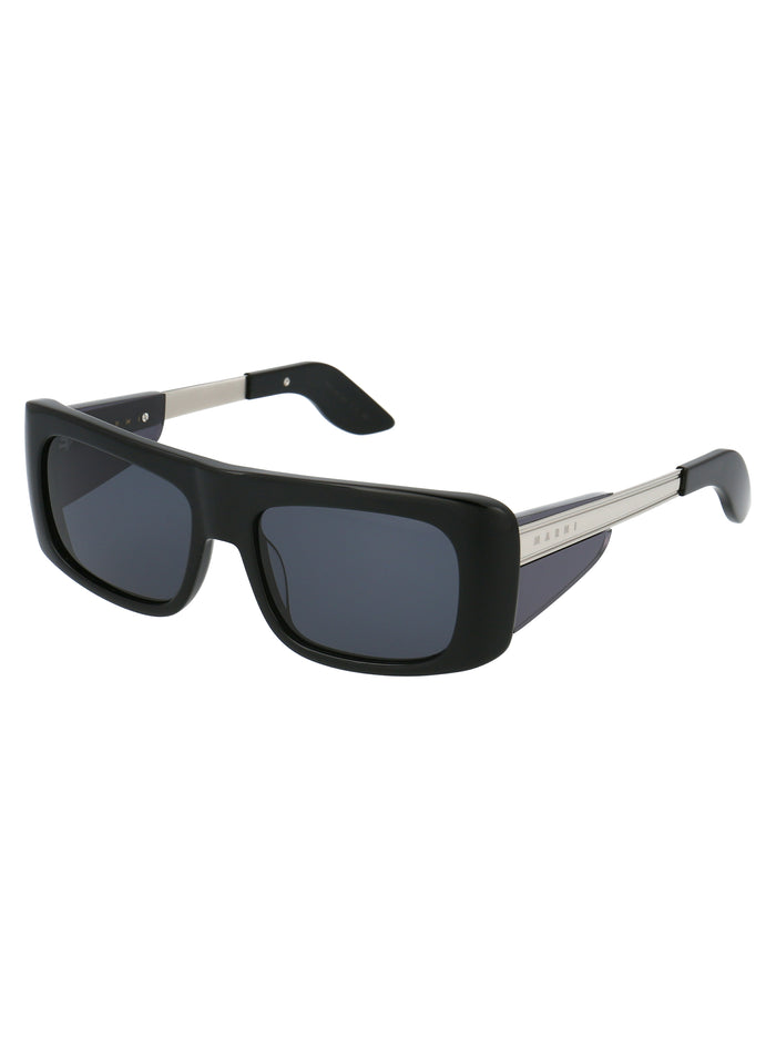 Me641s 001 Black Acetate Sunglasses