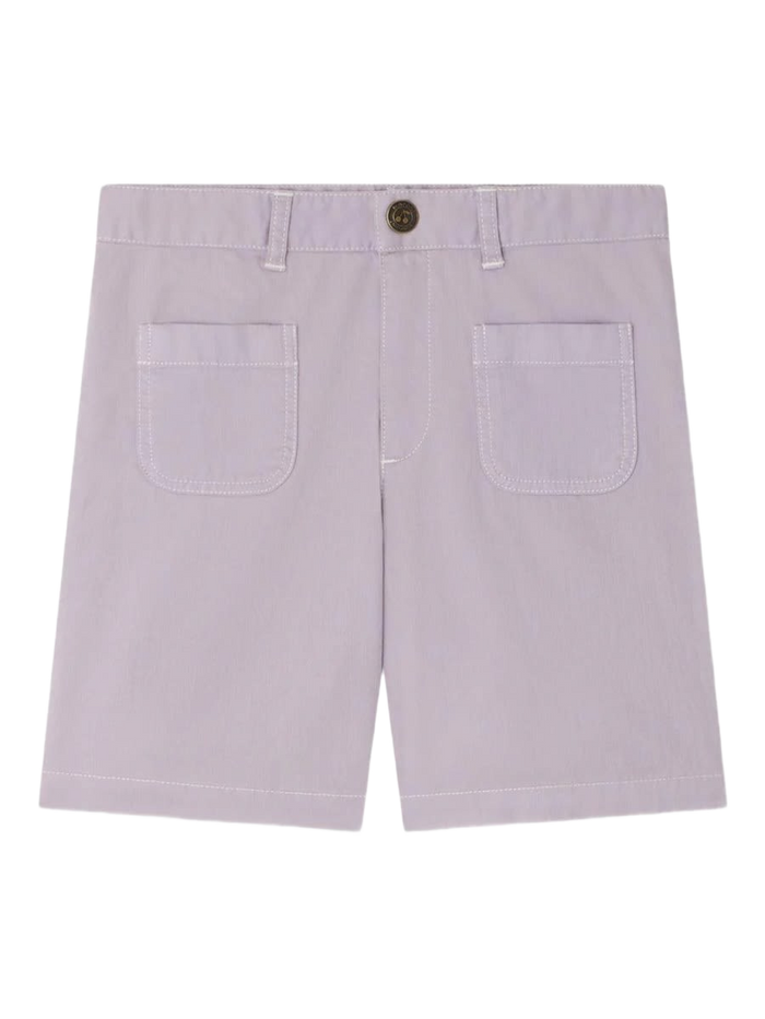Short Eureka Purple Cotton