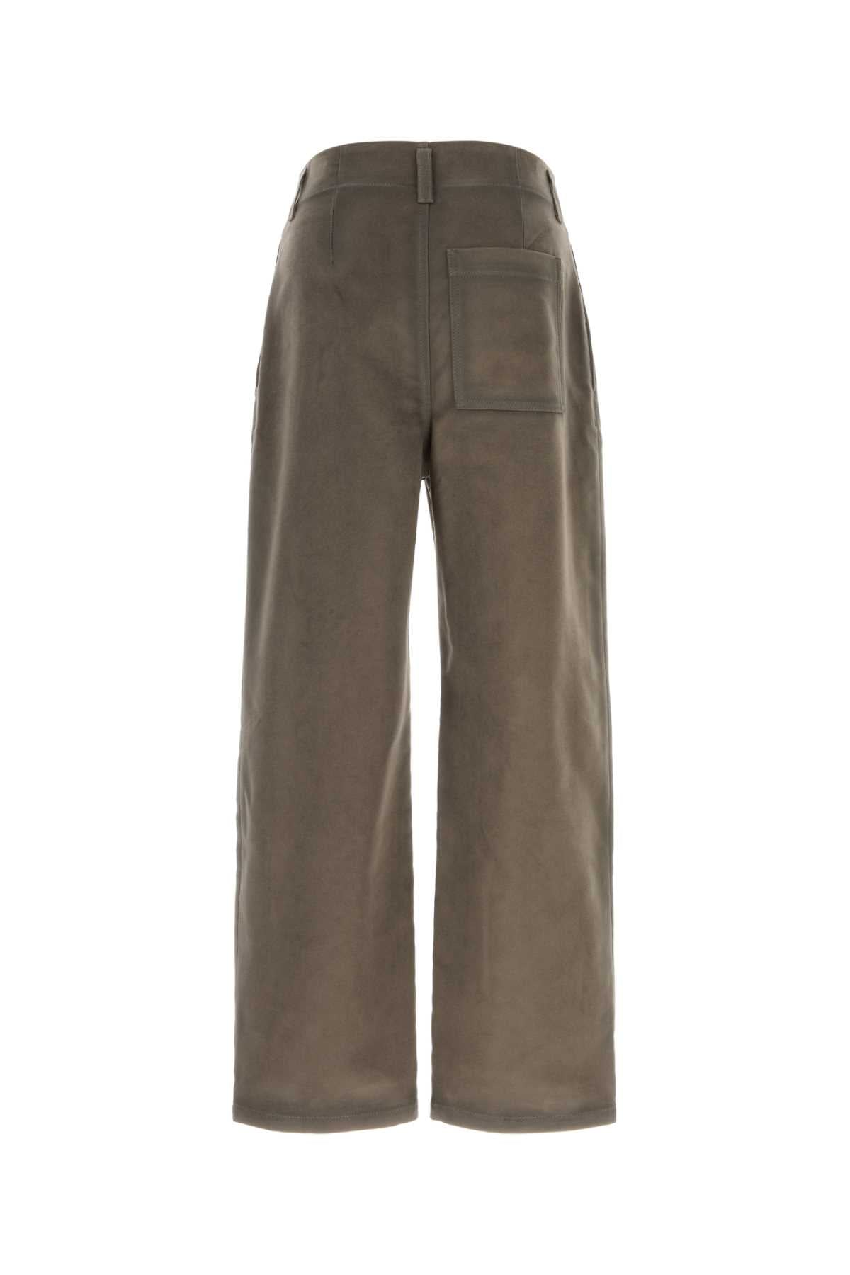 H526y04wia Khakibrown Exterior: Viscose Cotton Pantaloni