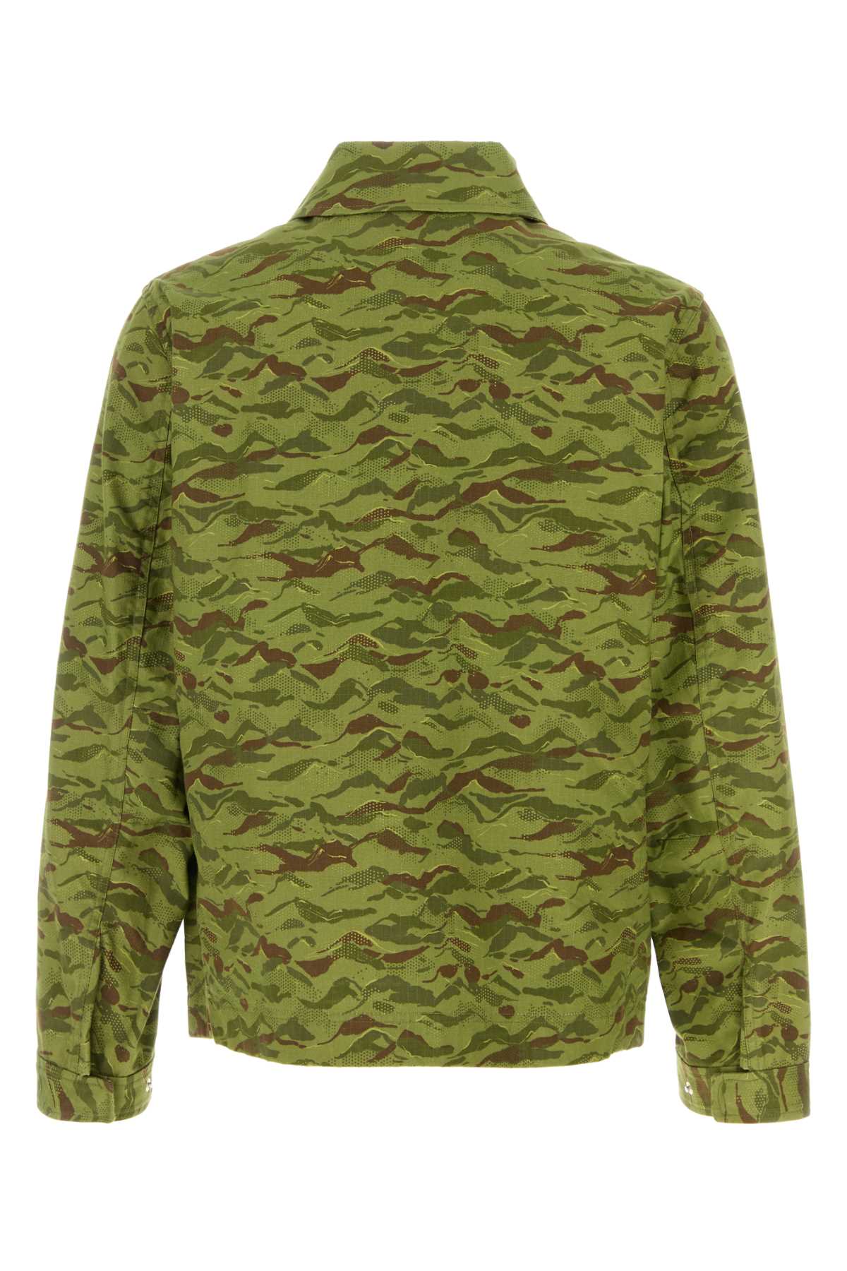 Printed Cotton Blend Dante Jacket Giungla Giubbini