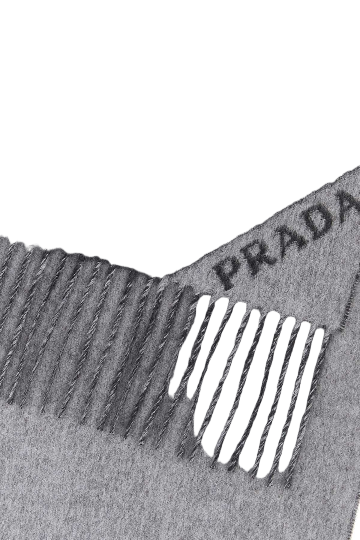Charcoal Cashmere Scarf Ematite+grigio Sciarpe E Foulard