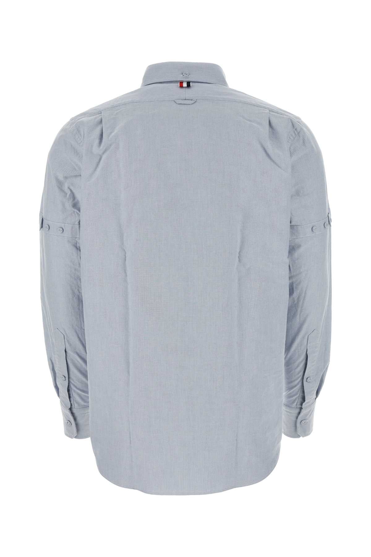 Cerulean Oxford Shirt Lightblue Exterior: Cotton Camicie