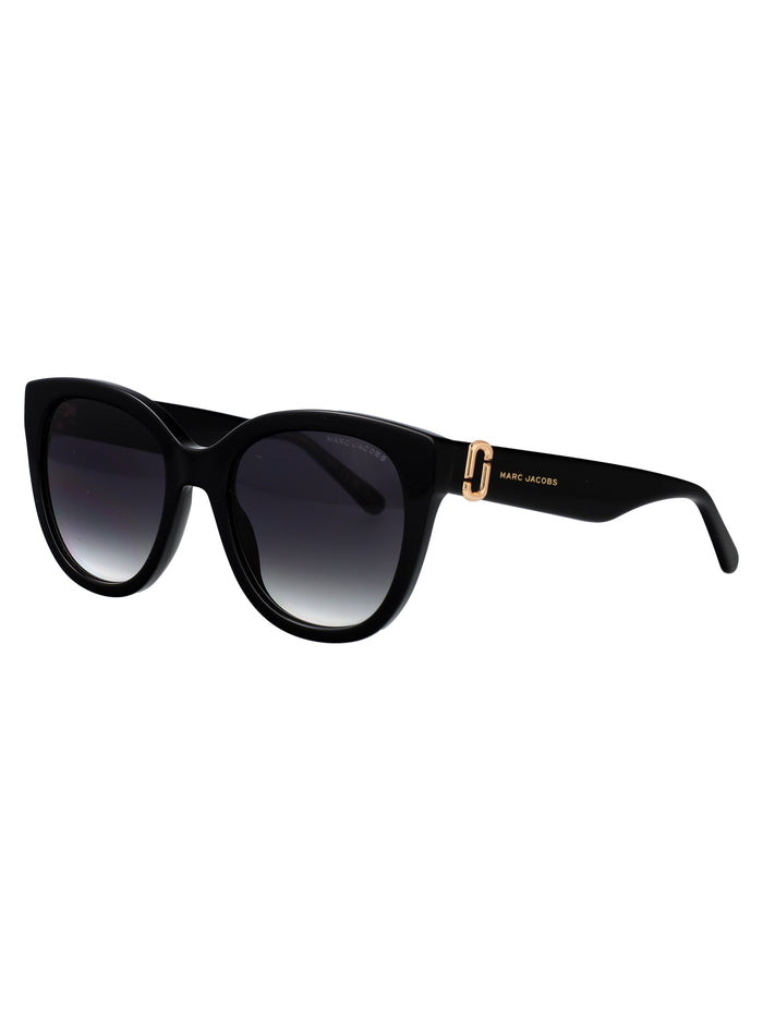 Marc 885-S Black Acetate Sunglasses