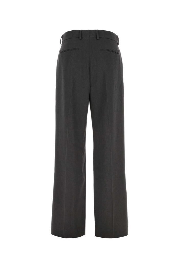 Charcola Wool Pant Antracite Exterior: Virgin Pantaloni