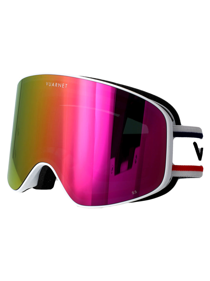 Fuji White Injected Sunglasses