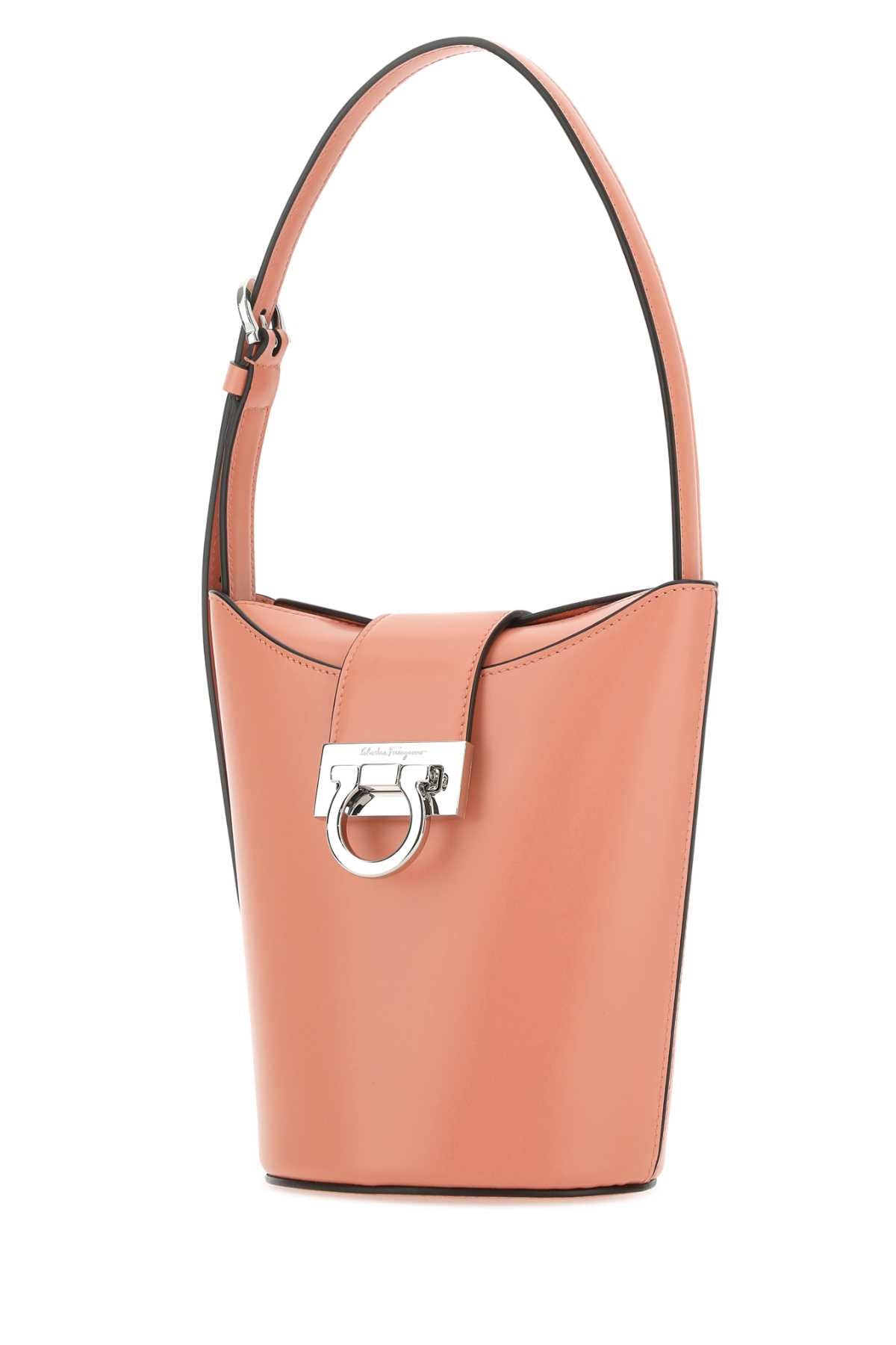 Pastel Light Blue Leather Bucket Bag Corallo Borse A Secchiello