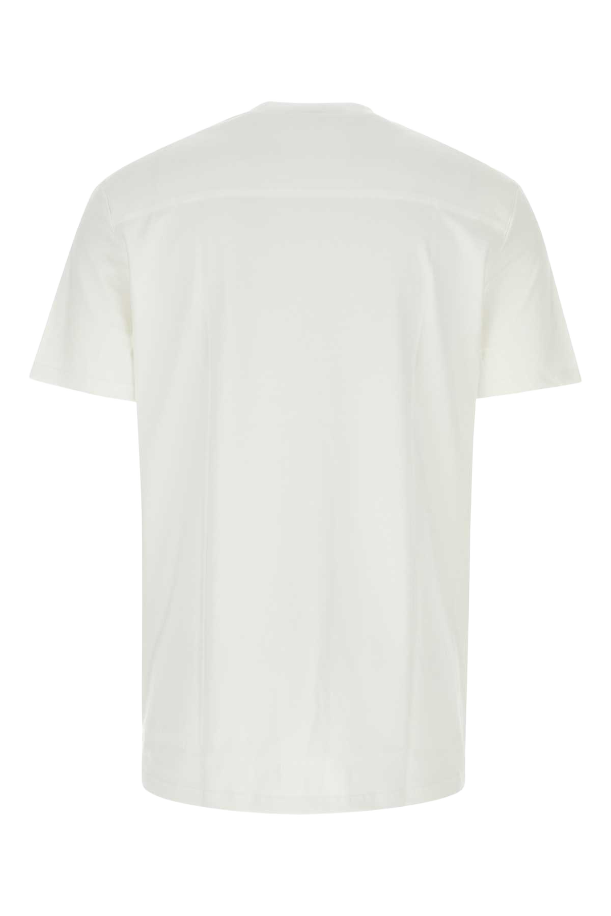 White Cotton T-Shirt 102 Tessuto Primario: Cotone