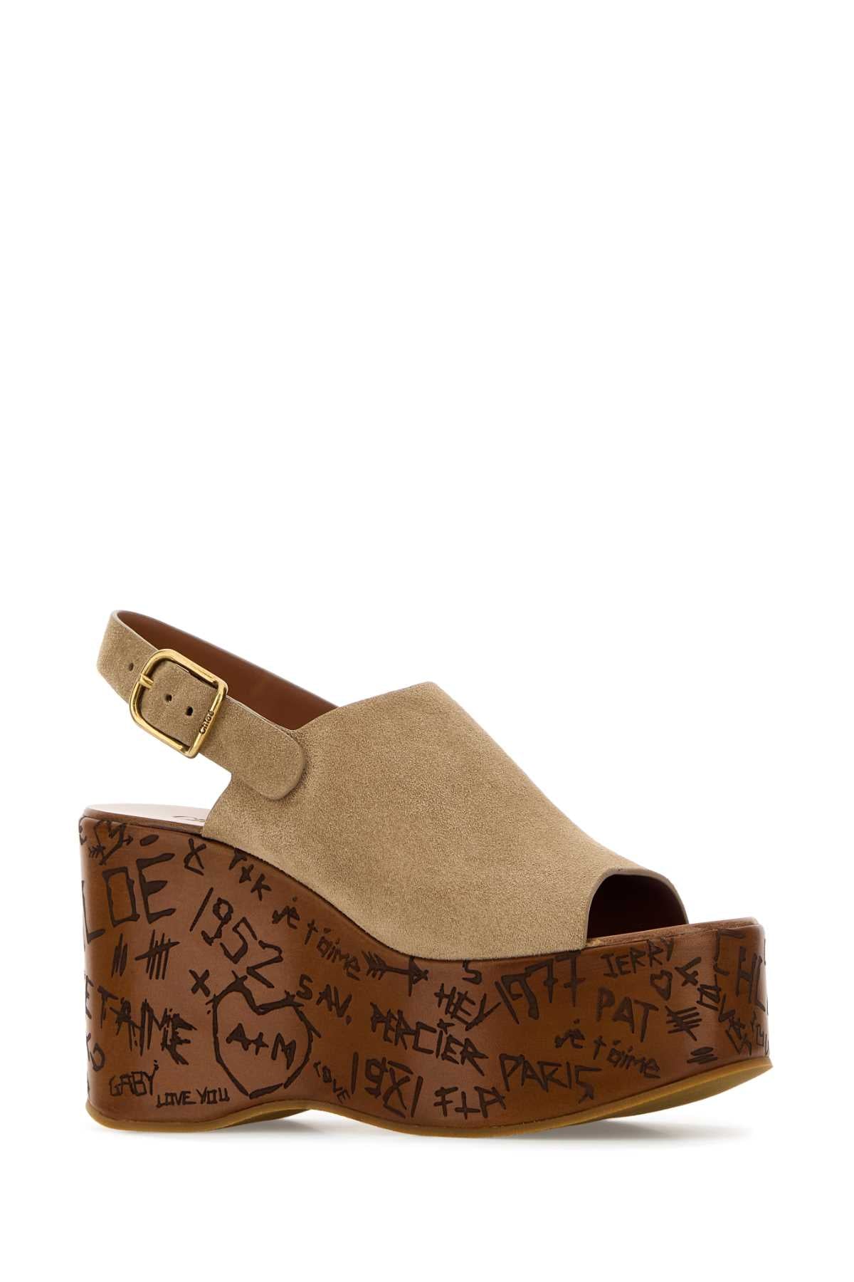 Beige Sandali