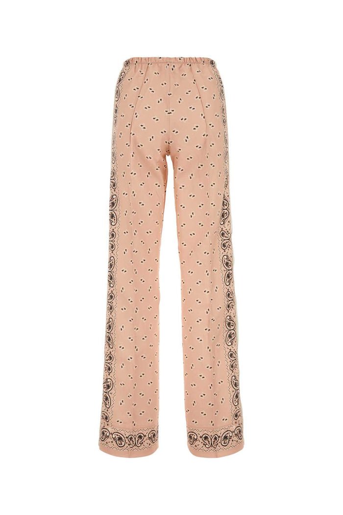 Pinkoffwhite Exterior: Linen Cotton Pantaloni