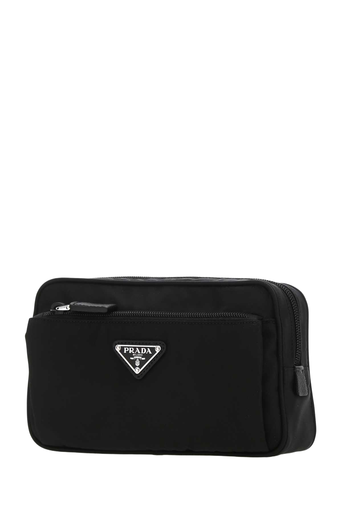 Black Re-Nylon Belt Bag Nero Poliammidericiclata-vitello Marsupi