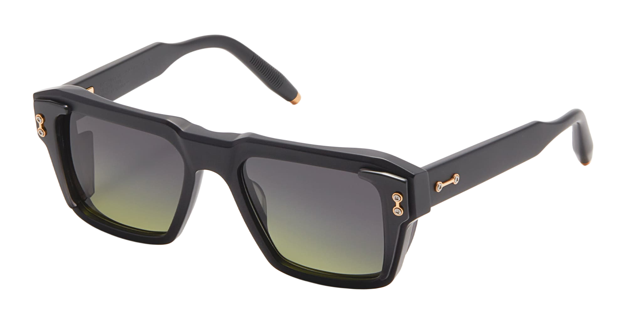 Hercules - Matte Black Acetate Sunglasses
