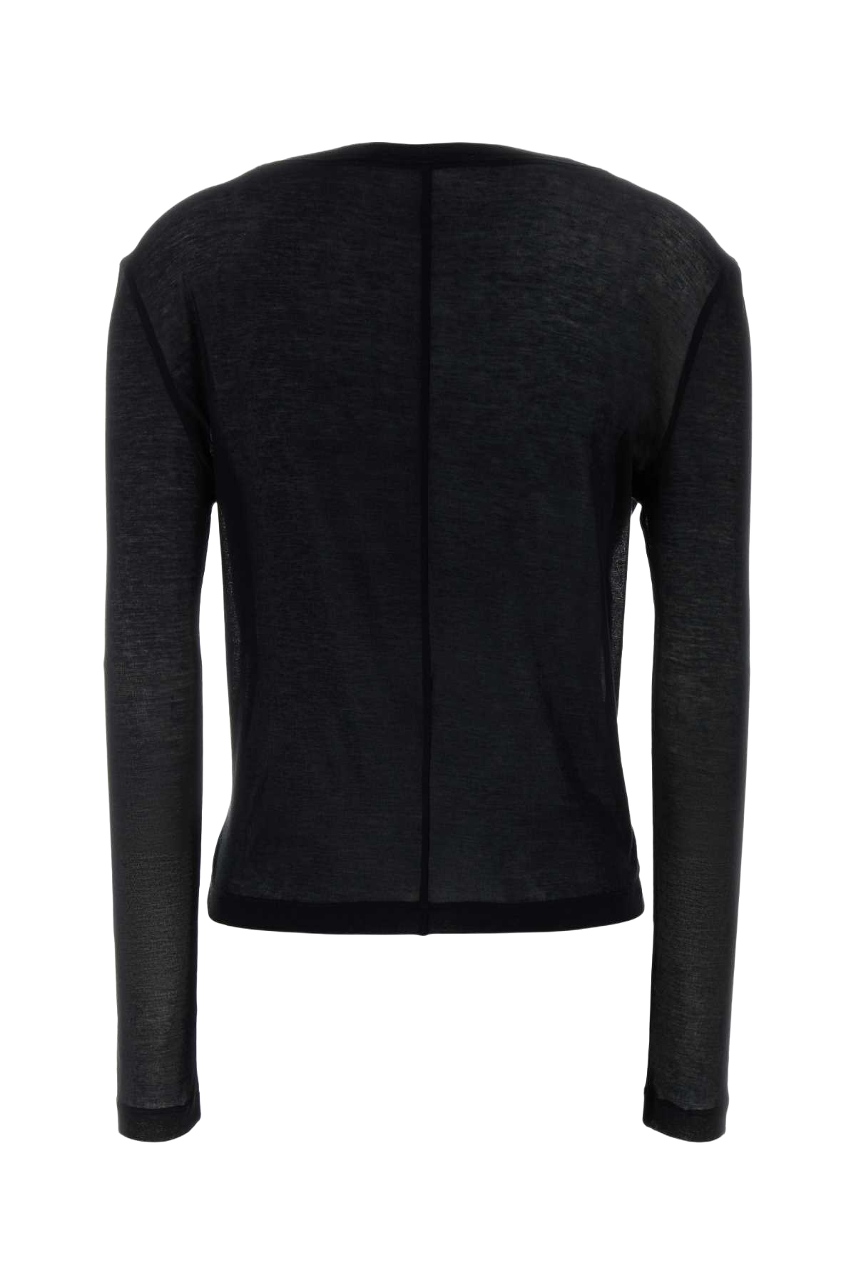 Black Cotton T-Shirt Exterior