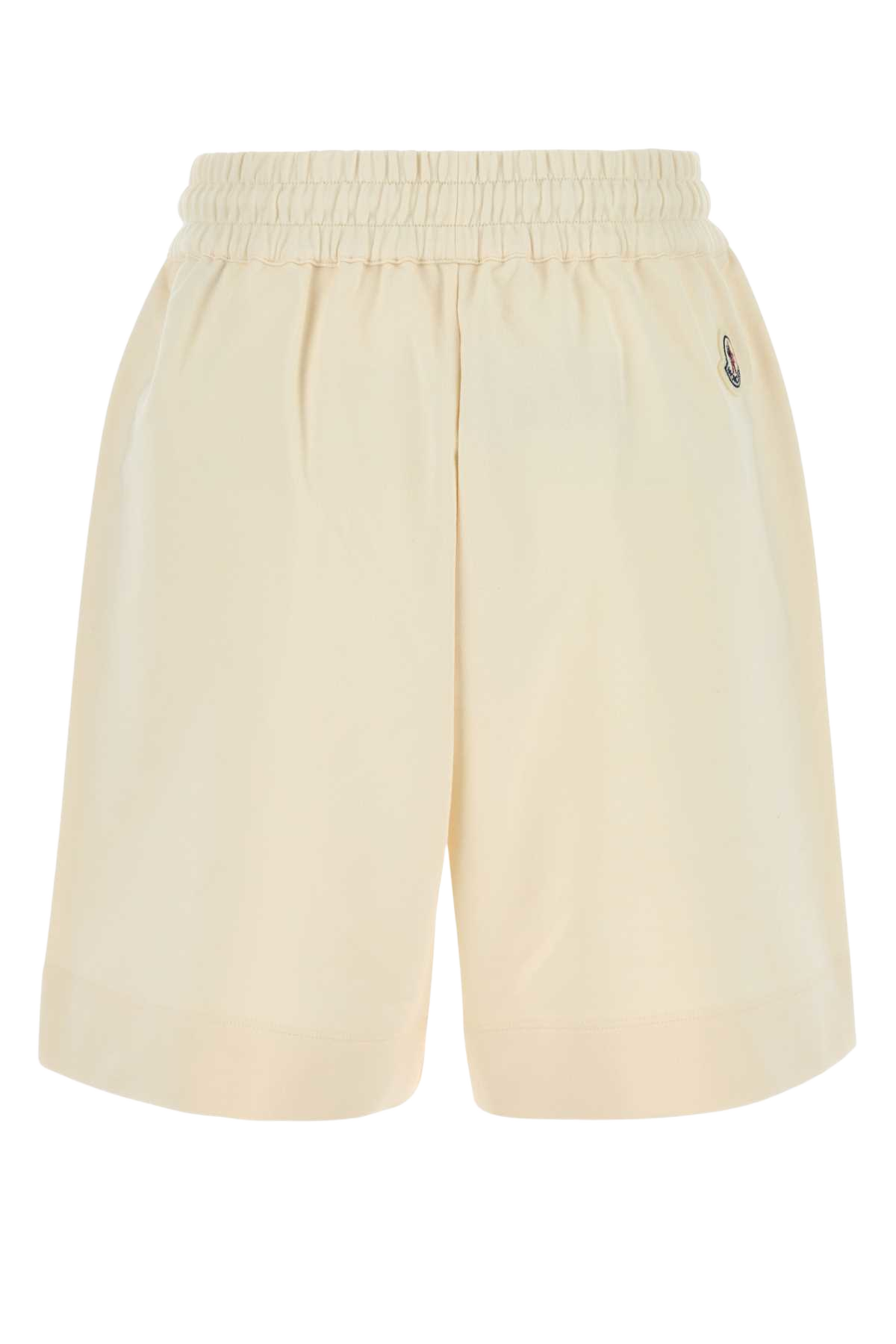 Ivory Cotton Bermuda Shorts 034 Exterior