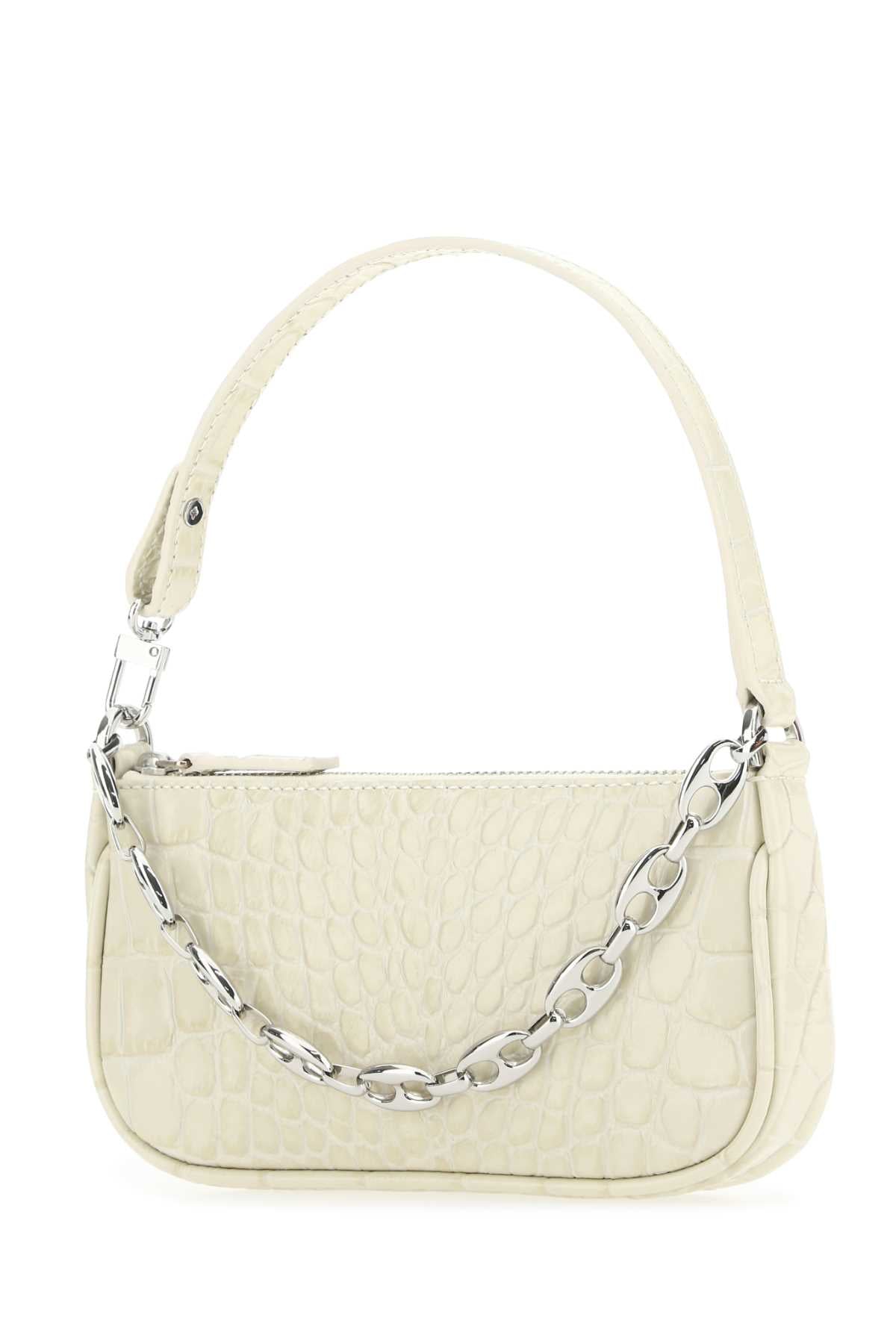 Ivory Leather Mini Rachel Handbag Cream Borse A Mano