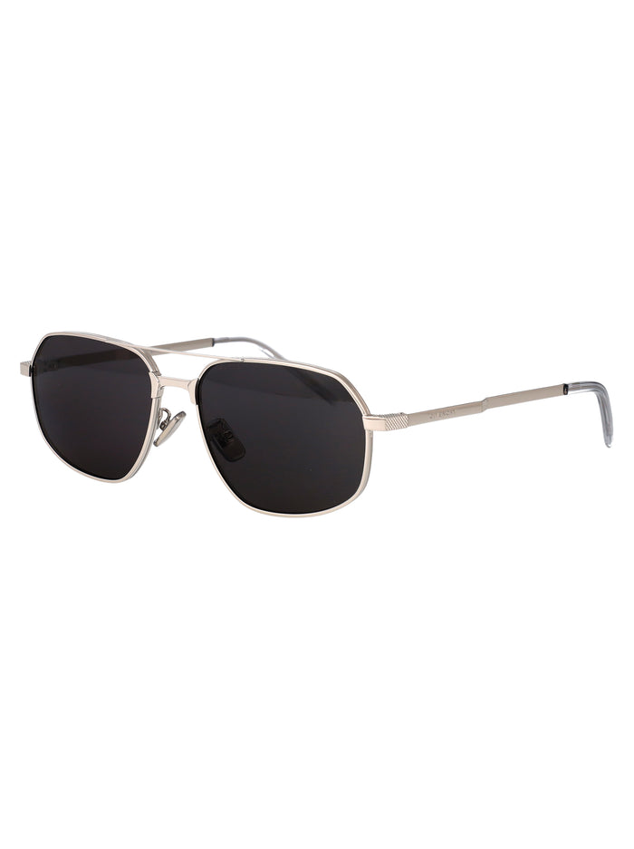 Gv40120u 16a Silver Metal Sunglasses