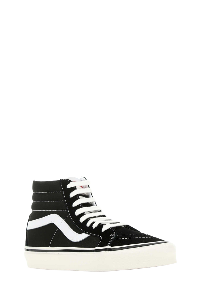 Black Canvas Sk8-Hi Sneakers Pxc1