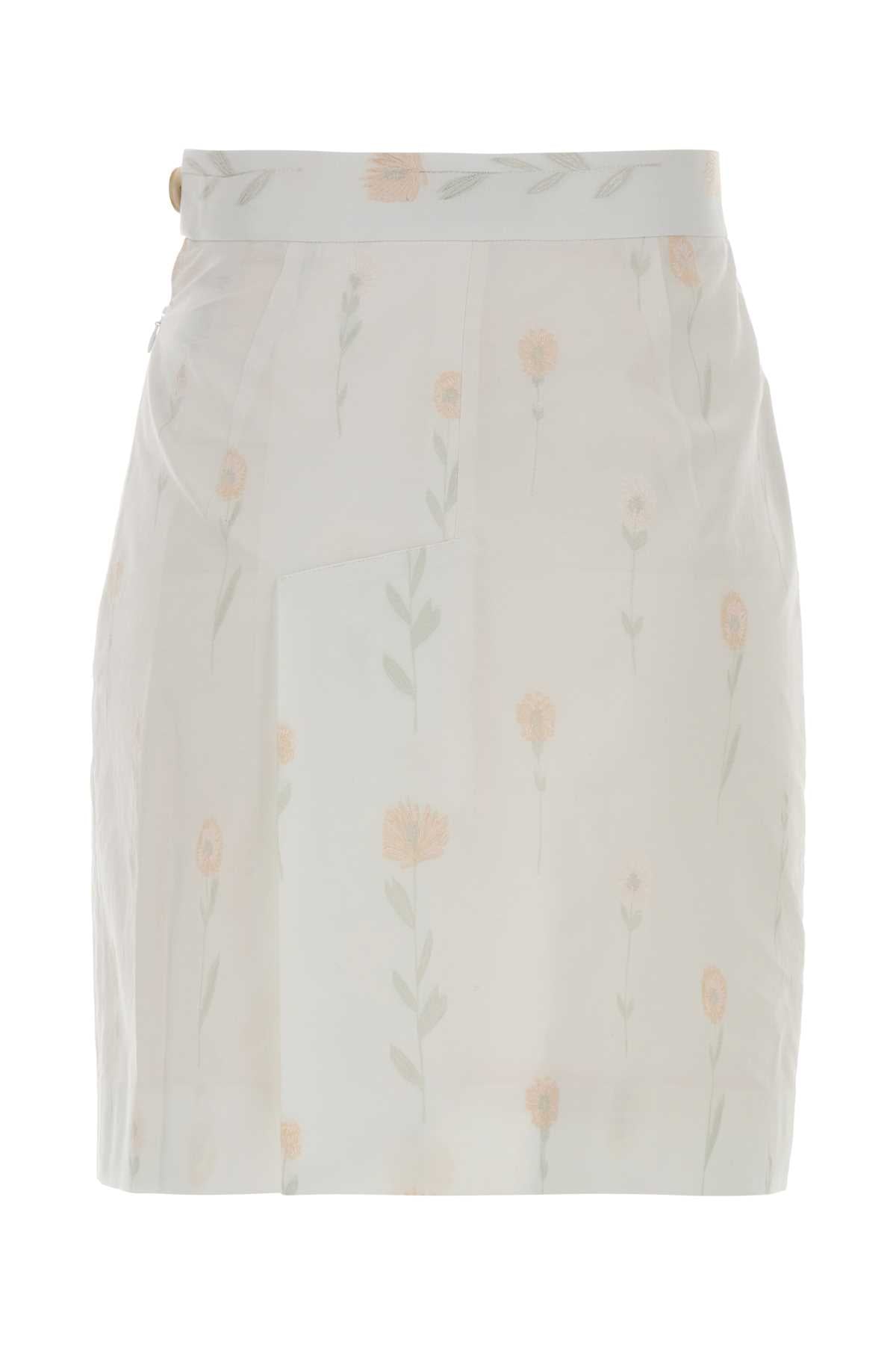 Whiteflowers Gonne