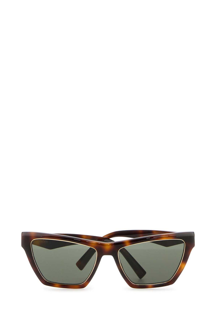 Printed Acetate Sl M103 Rim Sunglasses Mediumhavanalightgoldgrey Exterior: Occhiali Da Sole