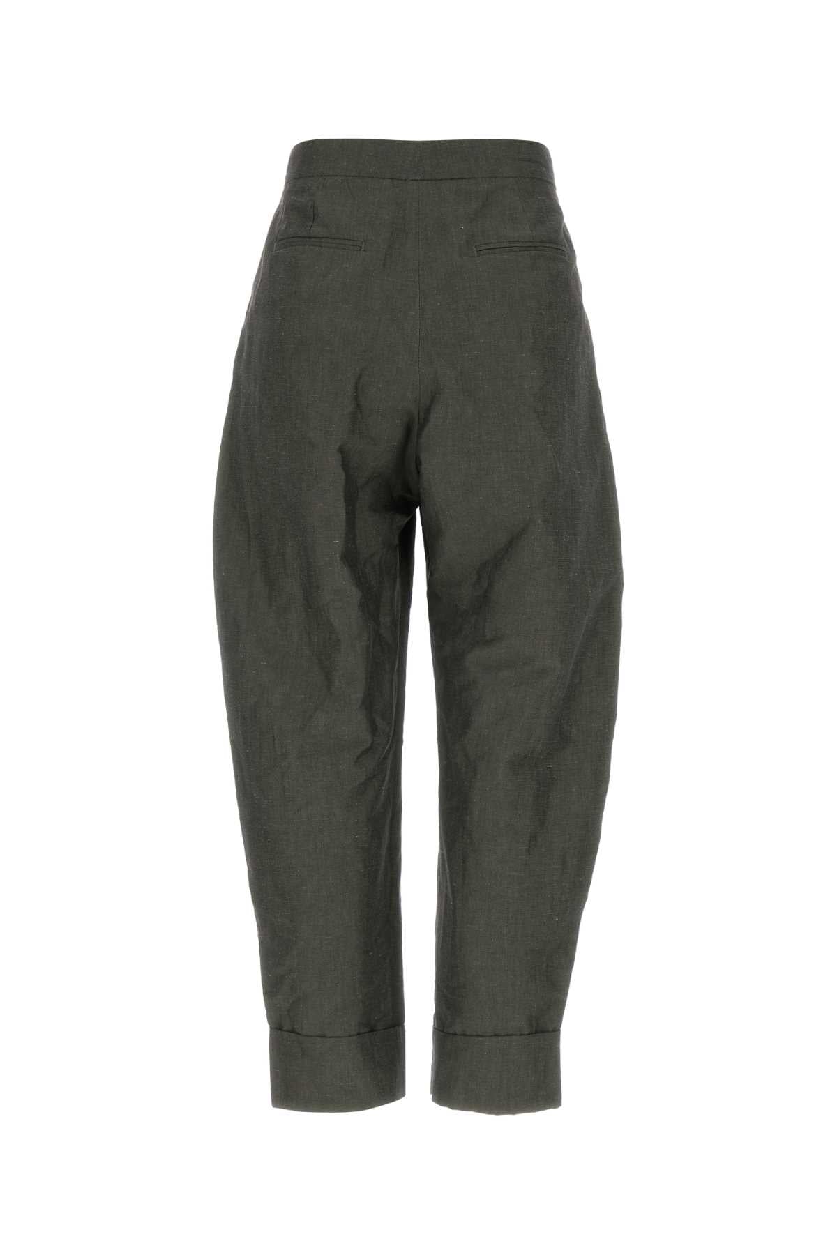 Cdvscxz00stdzi33 0140 Marr Chiaro Exterior: Cotton Linen Pantaloni