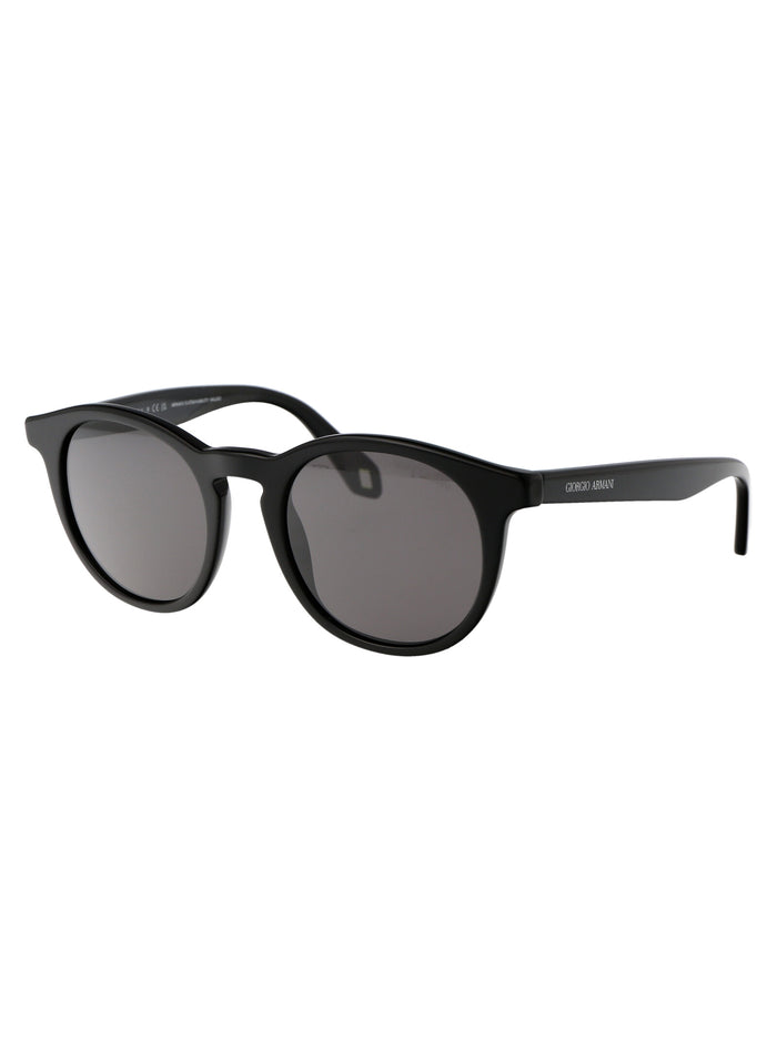 0ar8192 5875b1 Black Acetate Sunglasses