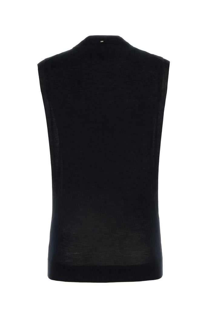Nero Exterior: Wool Silk Maglie