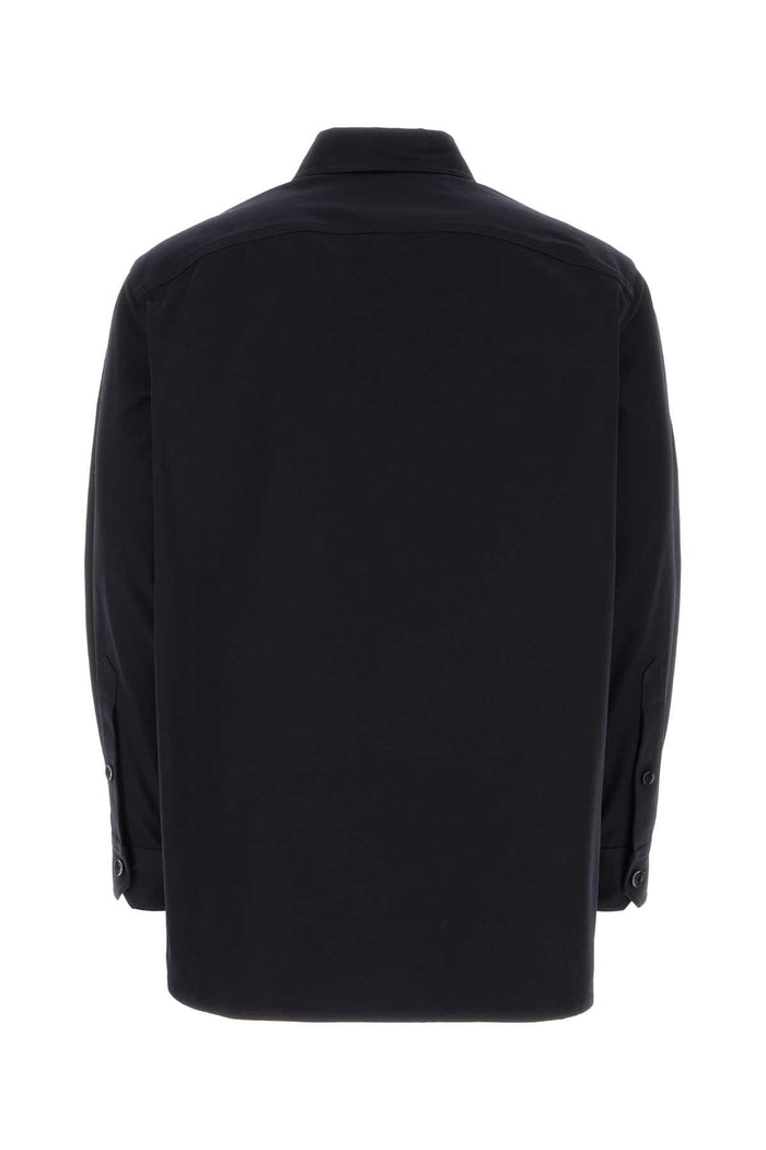 4v3cio059ua 598 Navy Exterior: Cotton Elastane Camicie
