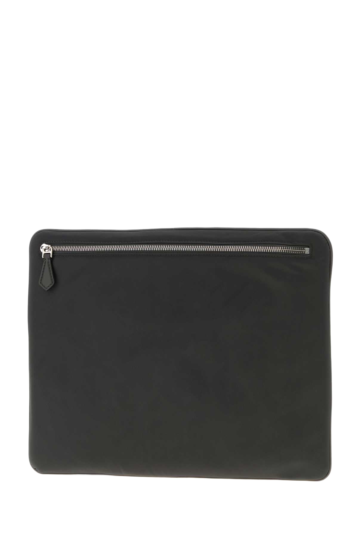 Charcoal Fabric Clutch Grigiogrigio