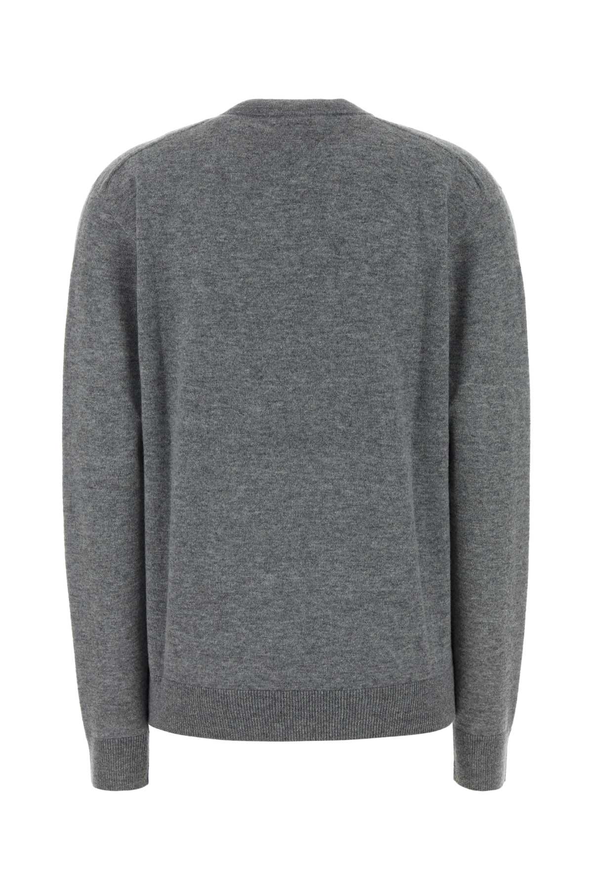 Grey Cashmere Nian Sweater Exterior: Maglieria