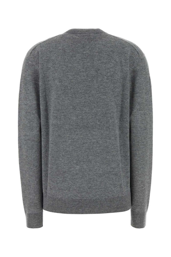 Grey Cashmere Nian Sweater Exterior: Maglieria