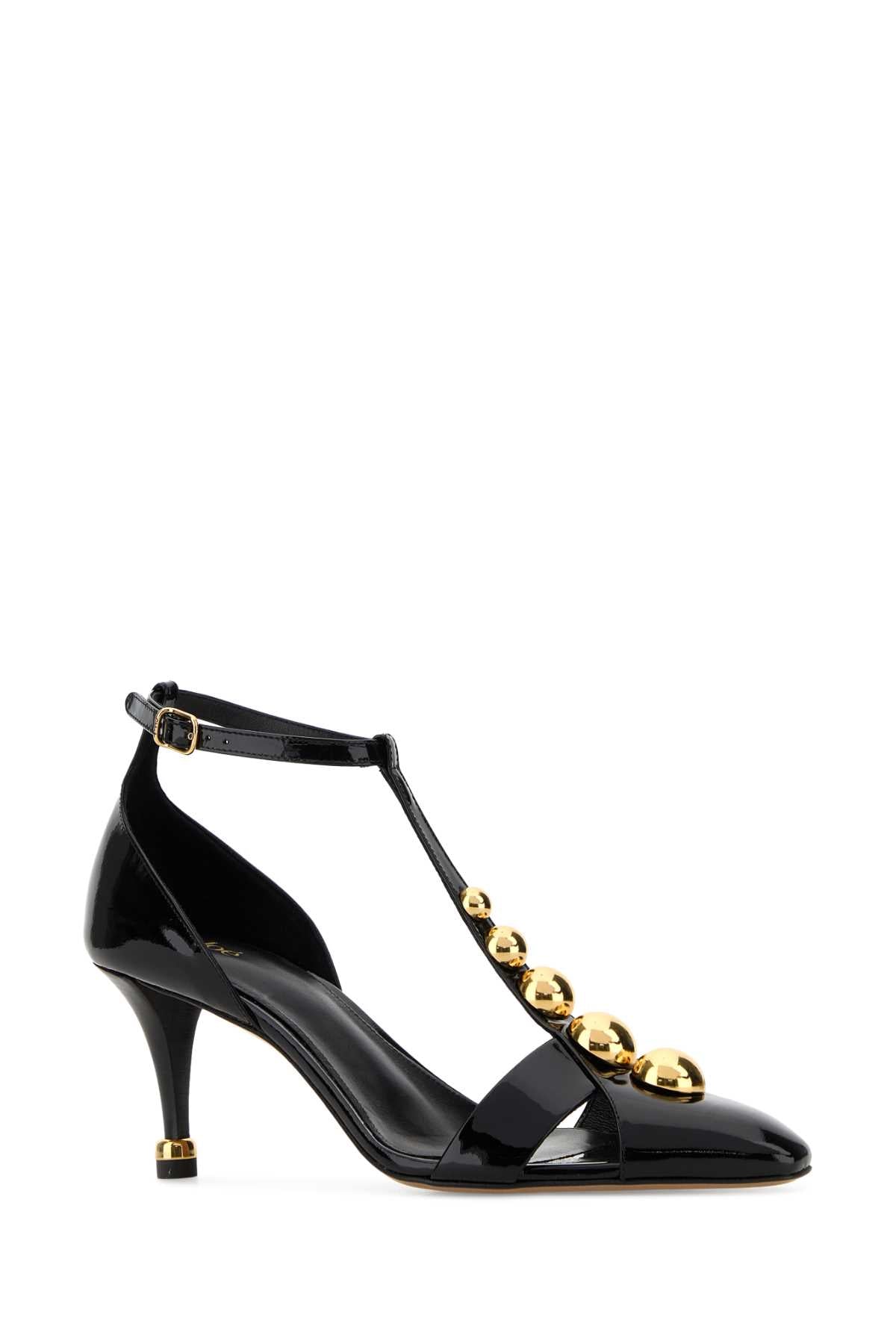 Ch26s16qwc 001 Black Scarpe Con Tacco