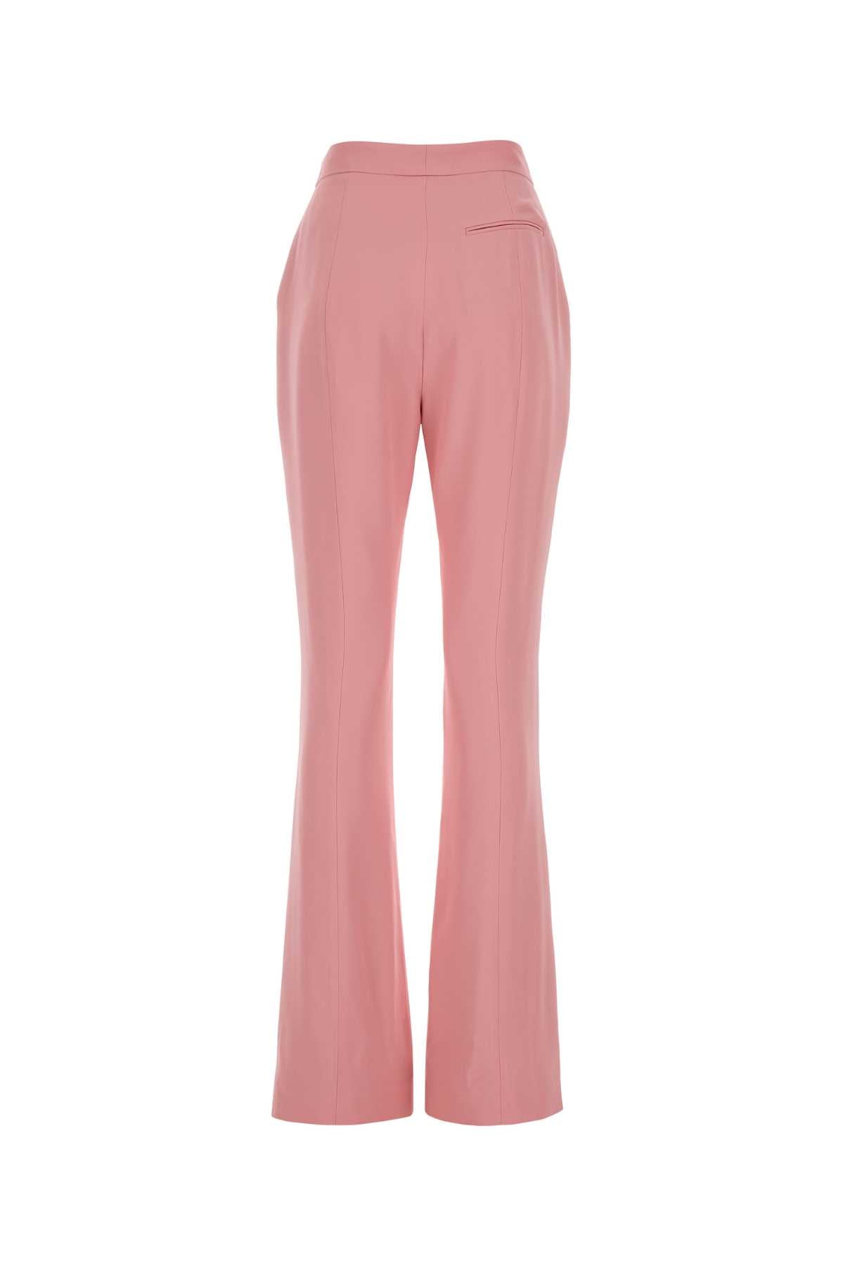 Pink Crepe Cigarette Pant Cherryblossompink Exterior: Viscose Acetate Pantaloni