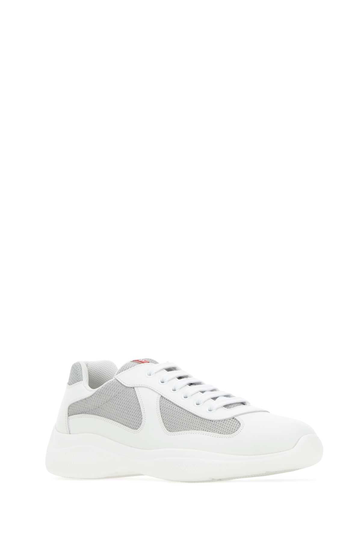 Biancoargento Pa-vitello Sneaker