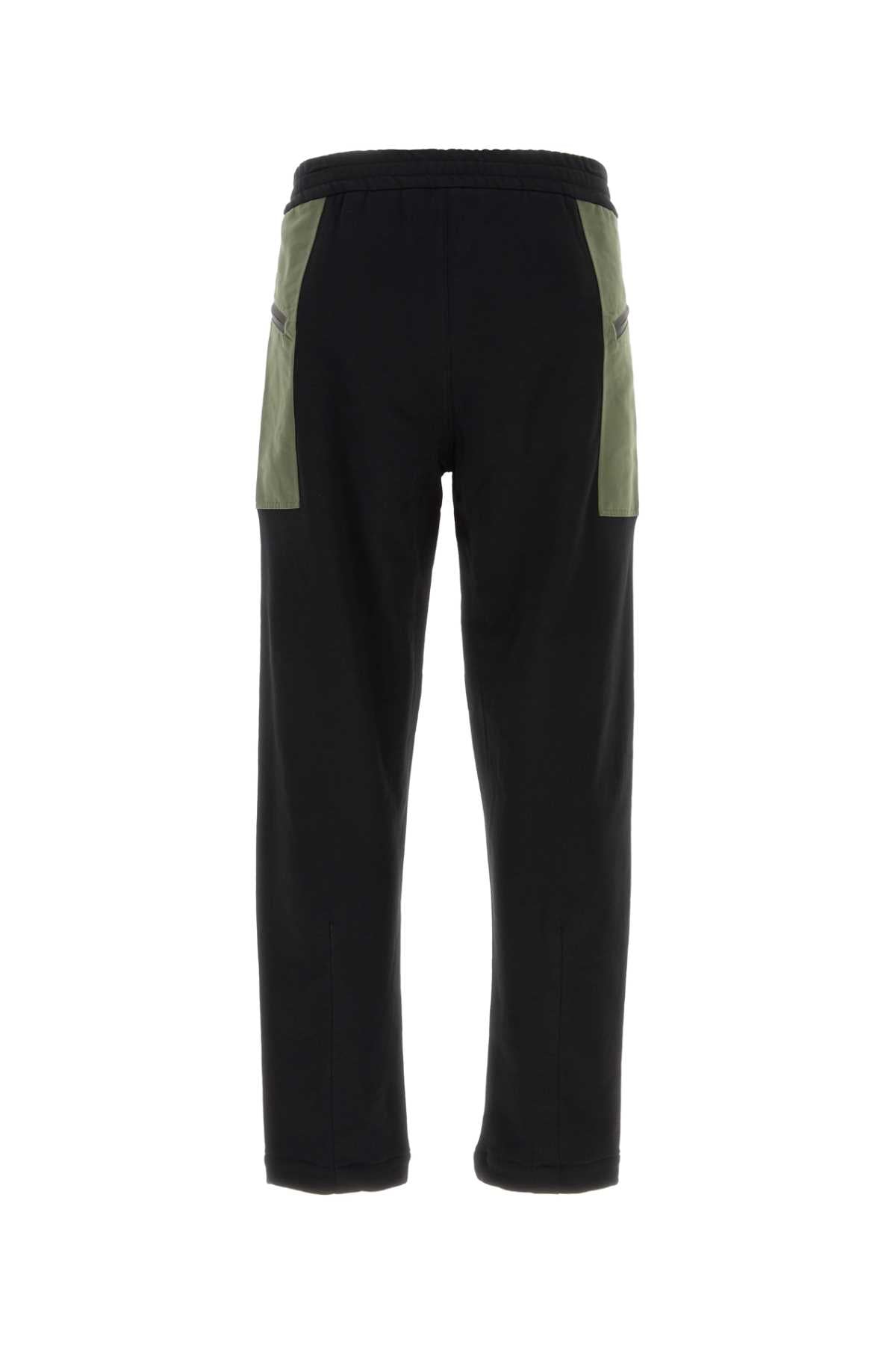 Black Cotton Pant Deep Exterior: Pantaloni