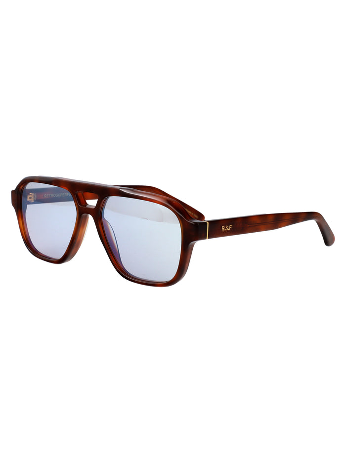 Maneval Havana Acetate Sunglasses