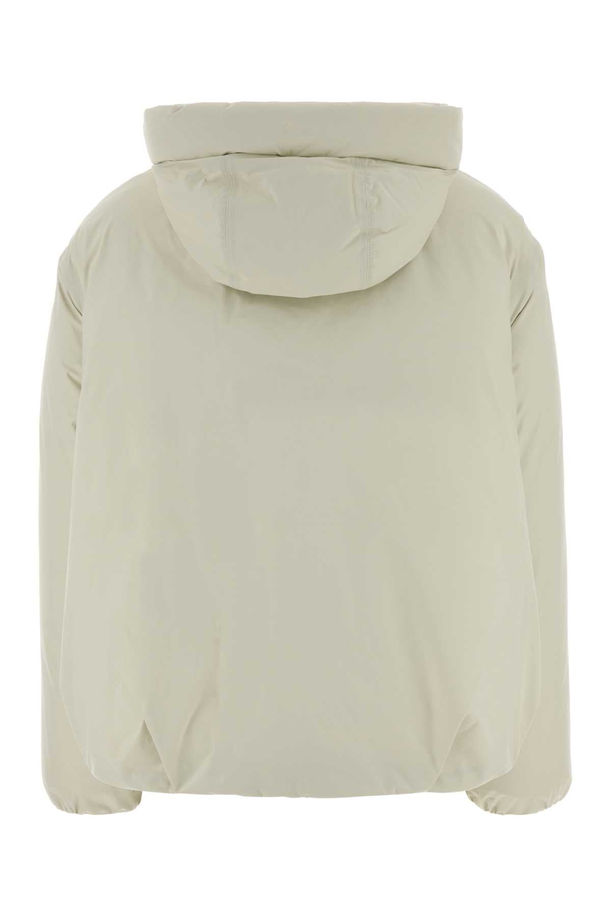 Chalk Nylon Down Jacket Pannascuro Piumini