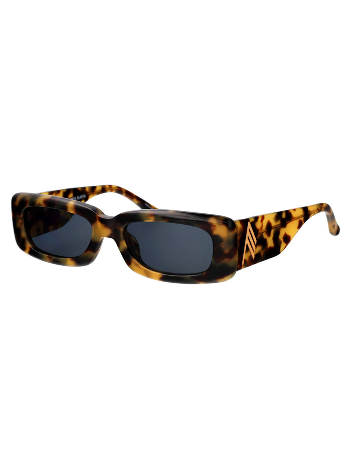 Mini Marfa T-shell/gold/blue Acetate Sunglasses