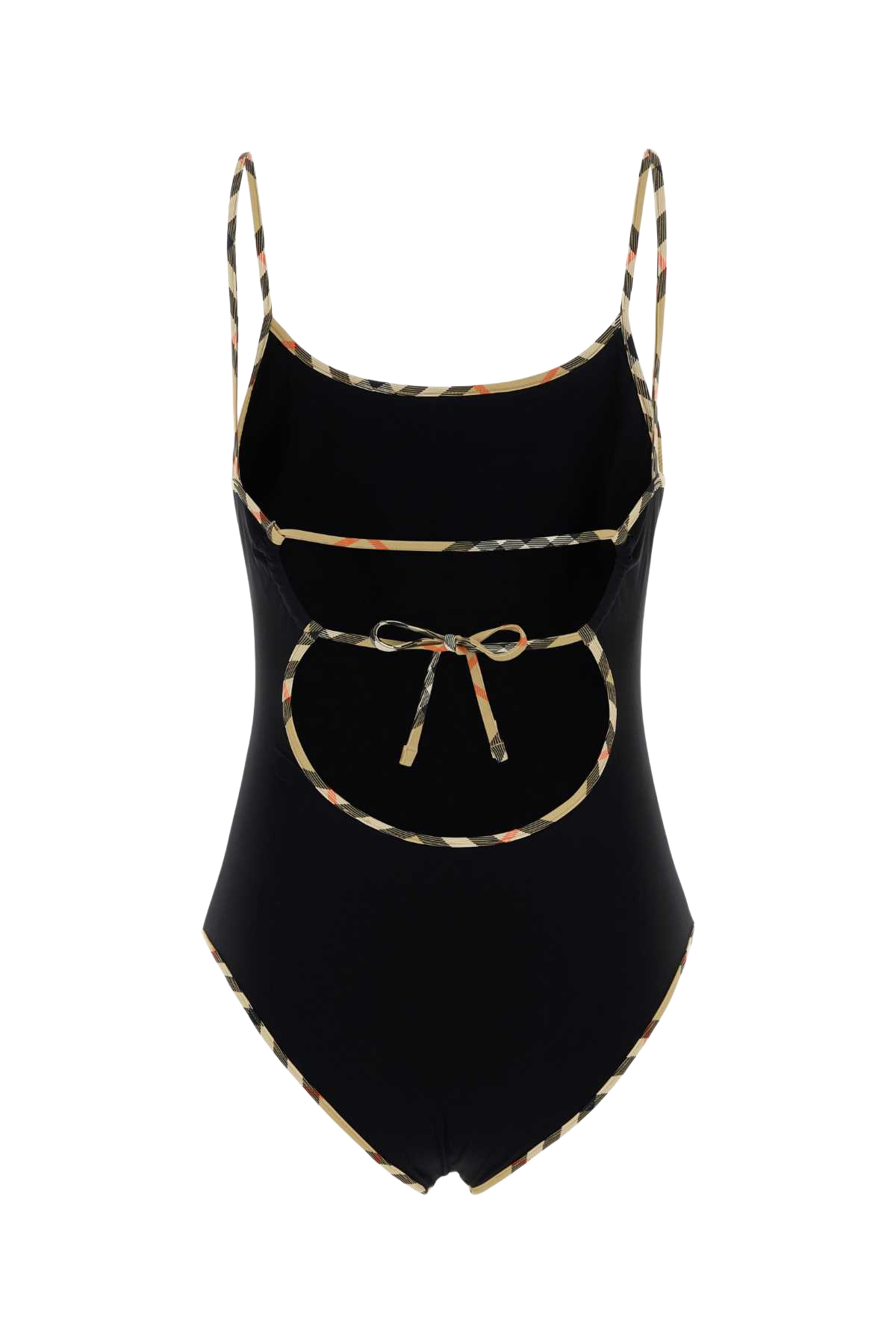 Black Stretch Nylon Swimsuit Polyamide (nylon) Elastane Costumi Da Bagno