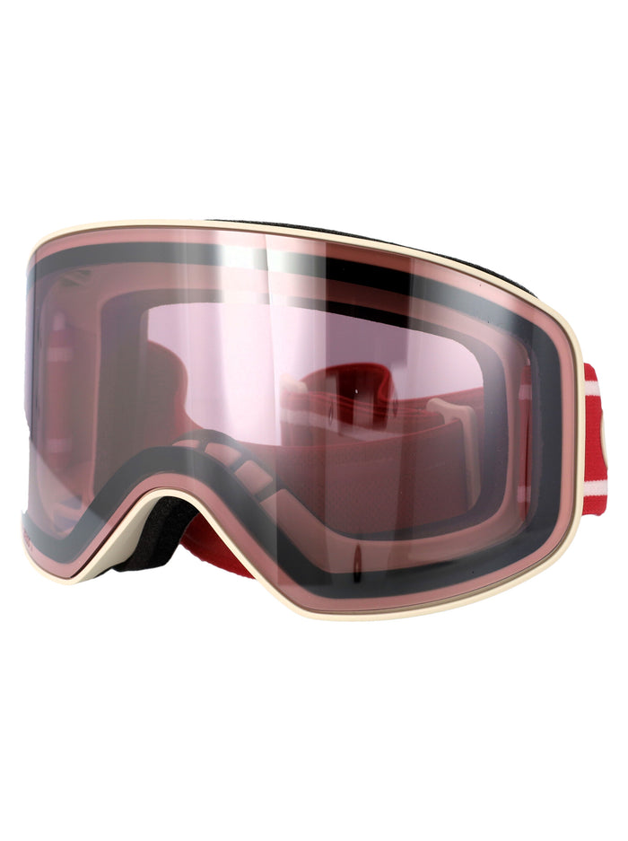 Ch0072s 007 Ivory-ivory-pink Injected Sunglasses