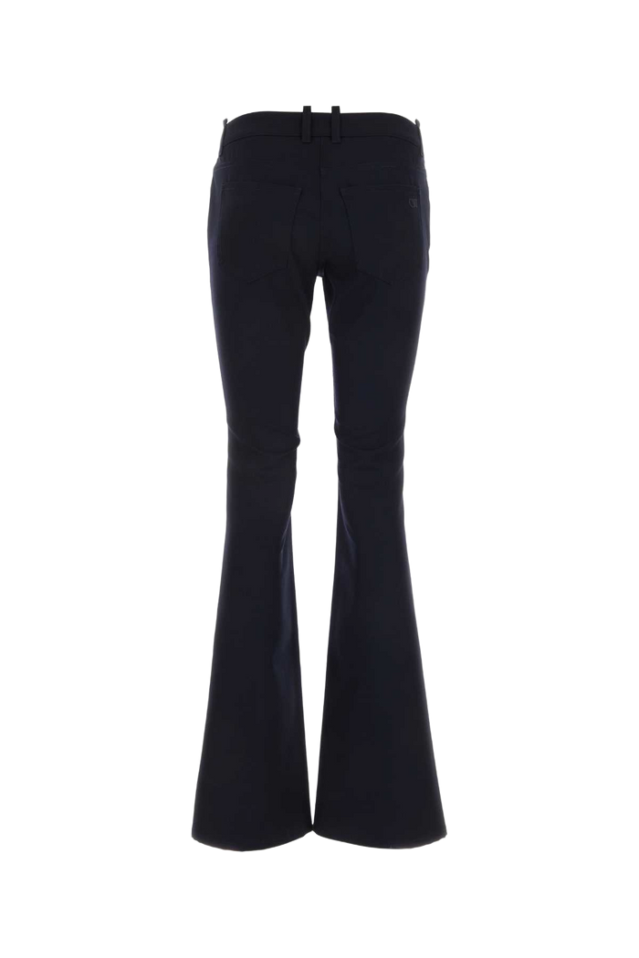 Midnight Blue Wool Pant Cobaltblue Exterior: Virgin Pantaloni