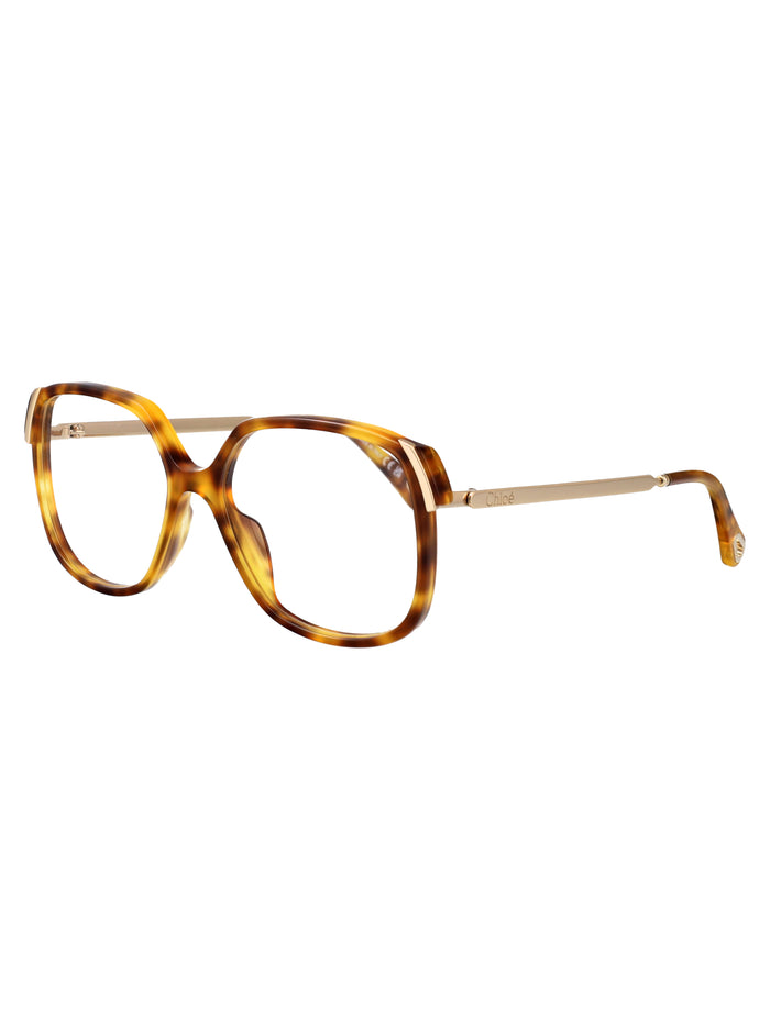 Ch0287o 008 Havana-gold-transparent Acetate Optical