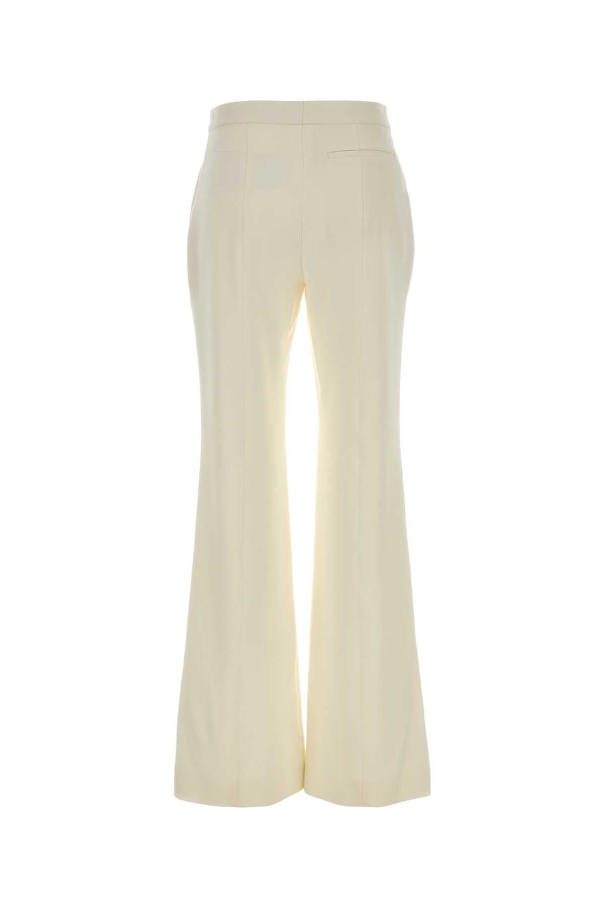 Ivory Wool Pant Exterior: Pantaloni