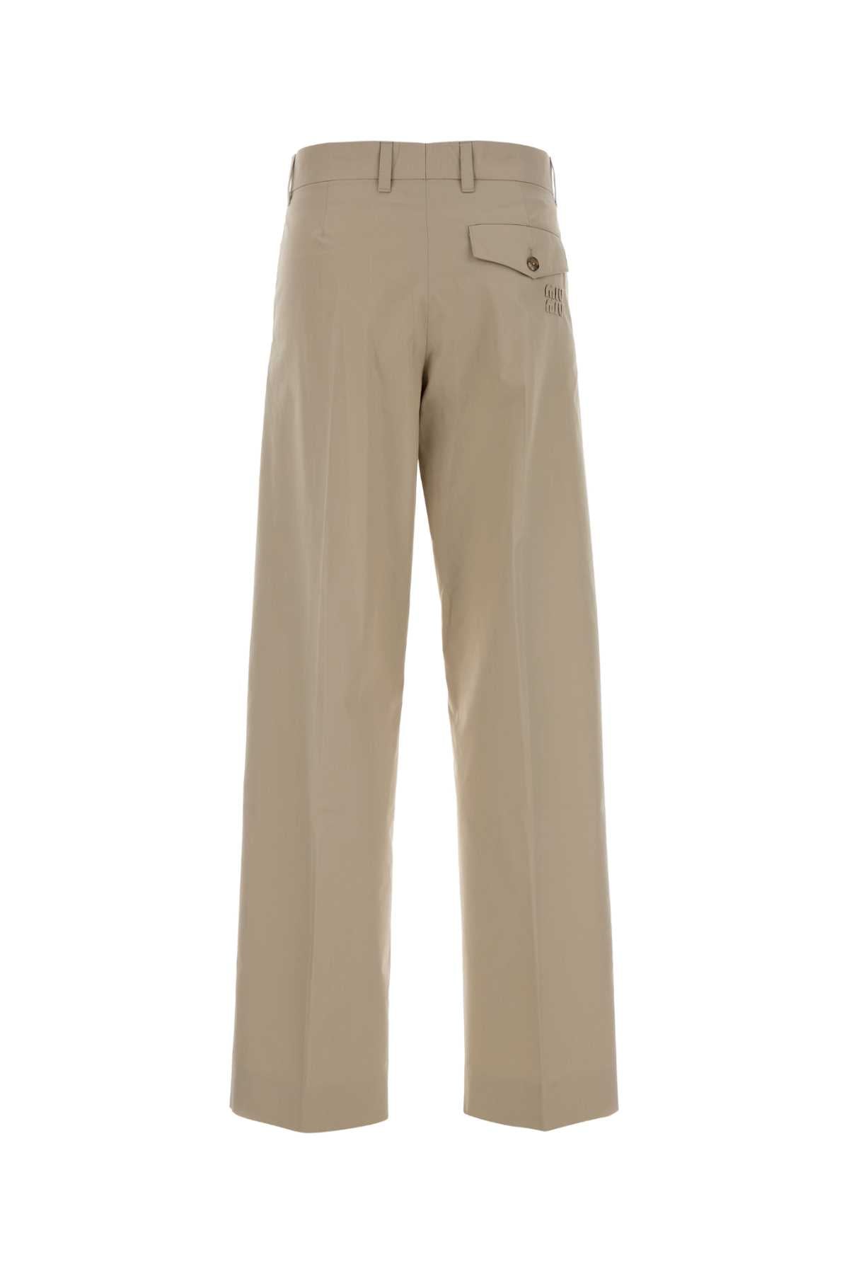 Calce Exterior: Cotone Polyester Pantaloni