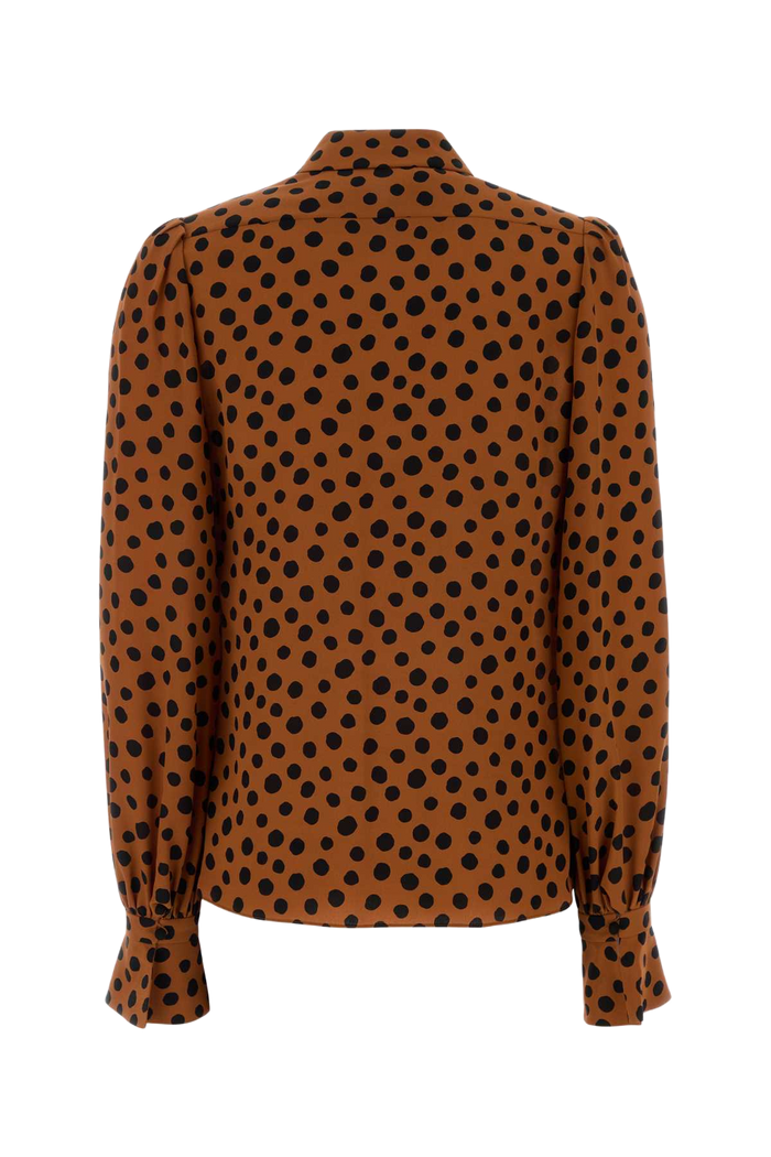 Printed Silk Shirt Choconero Camicie