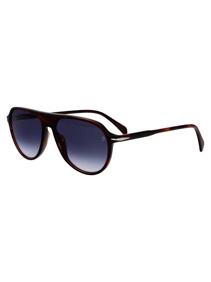 Db 1200-S Brown Horn Acetate Sunglasses