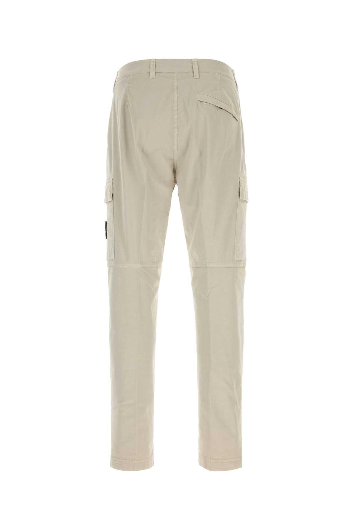 Pearlgrey Exterior: Cotton Elastane Pantaloni