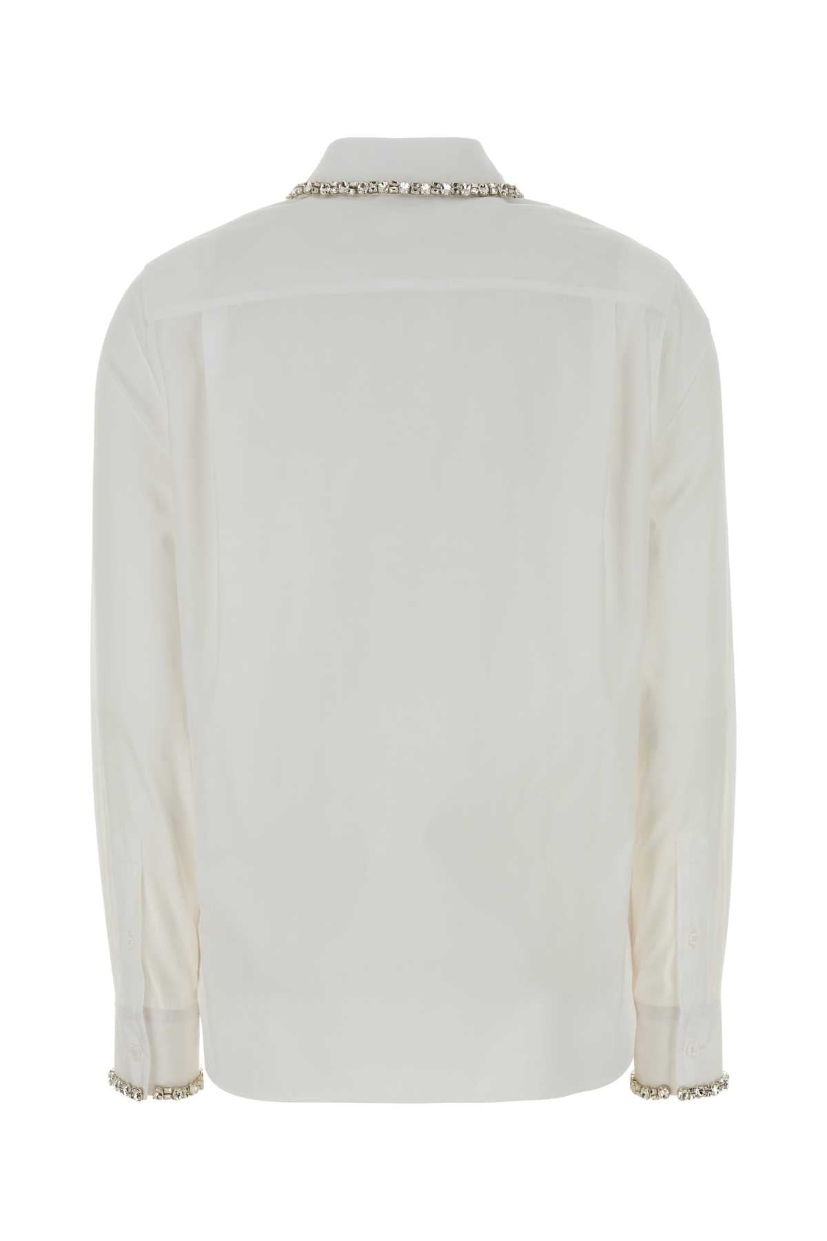 Opticalwhite Tcottonfsilk Camicie