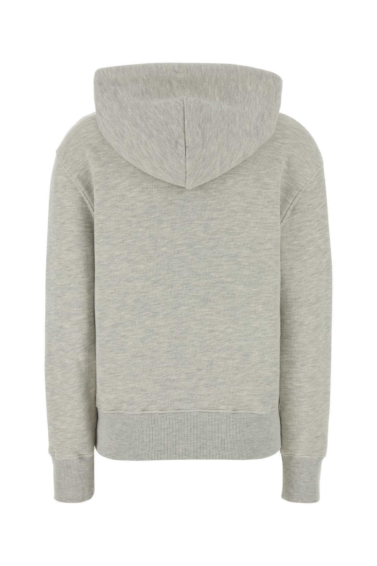 Light Grey Cotton Sweatshirt Lightgr.melange Exterior: Felpe